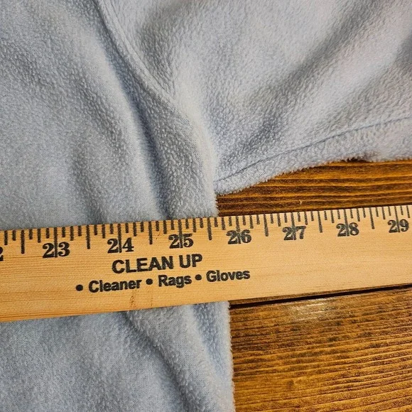 Disney Eeyore‎ Women's 2X Zip Hoodie Sweatshirt Light Blue Fleece Plus Size - Picture 8 of 8